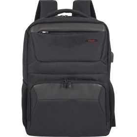Resim Business x MCC-805 Laptop Sırt Çantası, Profesyonel Sırt Çantası, Kadınlar ve Erkekler Için Bilgisayar Çantası, 15.6 Inç Notebook Çantası, USB Şarj Bağlantılı, Siyah 