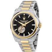 Resim Maserati R8823152001 Otomatik Mekanizmaya Sahip Çelik Kasa Çelik Kordon 10 Atm Suya Dayanıklı Gümüş- 