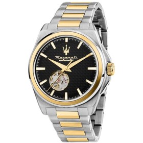 Resim Maserati R8823152001 Otomatik Mekanizmaya Sahip Çelik Kasa Çelik Kordon 10 Atm Suya Dayanıklı Gümüş- 