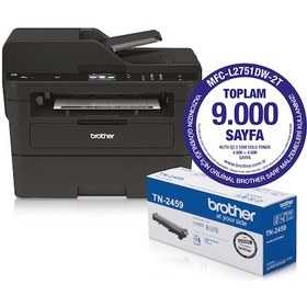 Resim Brother MFC-L2751DW-2T Çok Fonksiyonlu Mono Lazer Yazıcı 