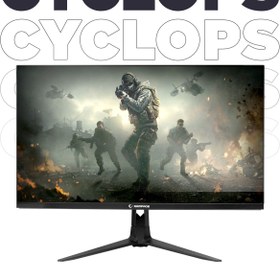 Resim Rampage Cyclops CY25R240 25" 1 MS 240 Hz FreeSync BOE Full HD HDR VA LED Monitörü 