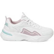 Resim Kinetix Alında Tx W 5fx Beyaz Kadın Sneaker Beyaz-gul Kurusu Beyaz - Gülkurusu 