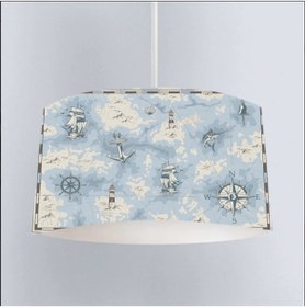 Resim EVSEHOMES Denizci Çapa 15 Çocuk Avizesi 