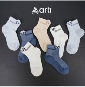 Resim Kıpırık Baby 4 Adet Erkek Çocuk Football Topu Desenli Soket Çorap-1214 ÇoK Renkli 