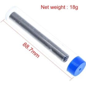 Resim Electrimax 1.0mm 10gr. Tüp Lehim Teli 60/40 