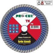 Resim Ennalbur Procut Tk 115 Mm Turbo Kanallı Elmas Testere 