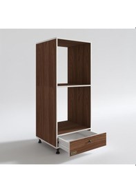 Resim Kenzlife fırın dolabı naime cvz 145*60*56 mutfak çekmeceli ayaklı banyo kiler ofis 