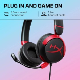 Resim Hyperx Cloud Mini - Oyun Kulaklığı Siyah 