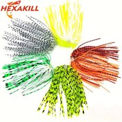 Resim Önceden Delinmiş Deliklere Sahip Silikon Balık Yemi Etek - Tatlısu ve Tuzlu Su Balıkçılığı için Çok Yönlü Yem Aksesuarı 