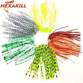 Resim Önceden Delinmiş Deliklere Sahip Silikon Balık Yemi Etek - Tatlısu ve Tuzlu Su Balıkçılığı için Çok Yönlü Yem Aksesuarı 