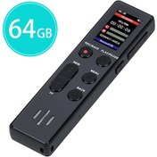 Resim Xindoker 64gb Dijital Ses Kaydedici, 290 Saat Kayıt, Gürültü Azaltma, Hd Mp3 Çalar, Ders Ve Toplantılar İçin 