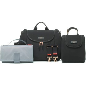 Resim Poppy Luxe Bebek Bakım Çantası, 7 Bölmeli, Yalıtımlı FAB Çanta, Su Geçirmez 