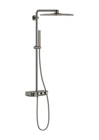 Resim Grohe Euphoria Smartcontrol System 310 Cube Duo Duvara Monte Termostatik Bataryalı Duş Sistemi - 26508al0 