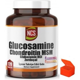 Resim Ncs Glucosamine Chondroitin Msm Collagen 120 Tablets + Hap Kutusu 