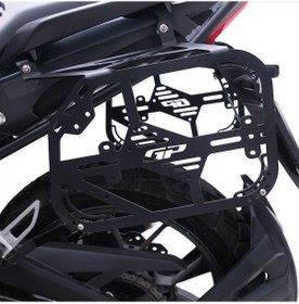 Resim Gp Kompozit Honda Nx 500 2025 Uyumlu Arka Ve Yan Çanta Demiri Seti Siyah Çok Renkli 