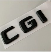 Resim Benz Cgı Piano Black Bagaj Yazısı Düz Tip 3m 3d Abs Mercedes 280 