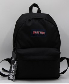 Resim Hafif Suya Dayanıklı Siyah Unisex Sırt Çantası 360 