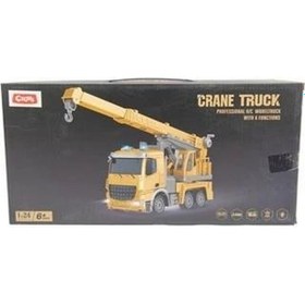 Resim Ctoy Işıklı Ve Şarjlı Uzaktan Kumandalı Vinçli Kamyon 1:24 