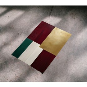 Resim Çerçevesiz Poster, Dijital Baskı Soyut Renkli Bloklar Poster, Minimal, Ev, Ofis, Dekorasyon 