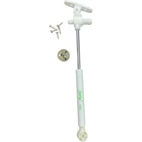 Resim Ennalbur Frenli Gazlı Dolap Kapağı Pistonu 100 N Beyaz 