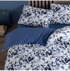 Resim Coté Blanc Leaves %100 Pamuk Tek Kişilik Nevresim Takımı 