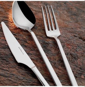Resim Kütahya Porselen Camilla 84 Parça Çatal Kaşık Bıçak Takımı Sade 