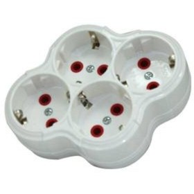 Resim Genel Markalar TOPRAKLI GOLYAT 4'LÜ FİŞ PRİZ YONCA SIVAÜSTÜ 322001 