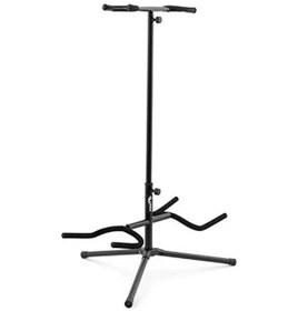 Resim Music Gst100-bk Çift Gitar Standı - Siyah 183 Açık Mavi 
