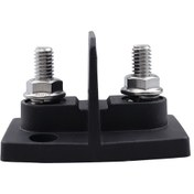 Resim Cp-4295 Çift Güç M8 Bağlama Direği Kablo Konektörü Siyah 