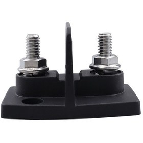 Resim Cp-4295 Çift Güç M8 Bağlama Direği Kablo Konektörü Siyah 