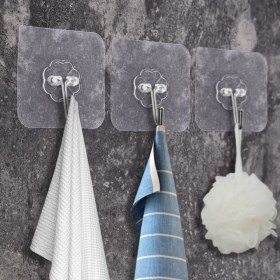 Resim Rennway Ultra Güçlü Yapışkanlı 5li Şeffaf Askı 