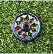 Resim Xindoker Brompton İçin Cnc Aluminyum kolay Takım Çalıştırma Yardımcı Tekerlekleri, Renkli, Hafif Ve Dayanıklı, Bir Çift 