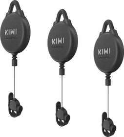 Resim KIWI design VR Kablo Yönetimi, 3 Paket VR Makara Sistemi - Siyah 