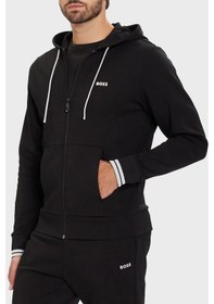 Resim Boss Erkek Eşofman Takımı 50555433 001 Siyah Siyah 