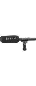 Resim Saramonic Sr-Tm1 Supercardioid Broadcast Xlr Shotgun Condenser Microphone + Tm-Ws1 Windscreen Kit 