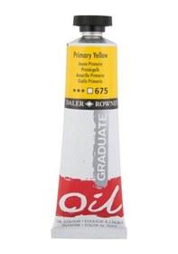 Resim Daler Rowney Graduate Yağlı Boya 38Ml 675 Primary Yellow 