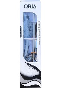 Resim Oria Sürgülü Duş Seti Vega Grey Gri 