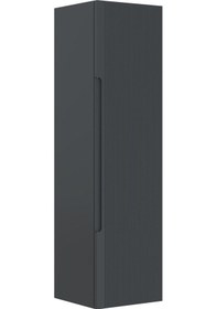 Resim Orka Olbia 40 Cm Mat Antrasit Banyo Çamaşır Boy Dolabı Antrasit 