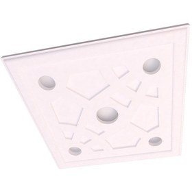 Resim Motifpiyer spotlu gizli ışıklı tavan göbeği sgt-45-5 60X60X4.5cm 