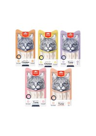 Resim Wanpy Karışık 5 Lezzetli Krema Kedi Ödülü 25'li 14 G 