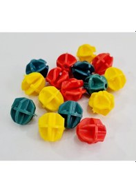 Resim Jant Süsü Boncuk - Bisiklet Çok Renkli 