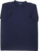 Resim Extra Büyük Beden Polo Yaka Lakost T-shirt 