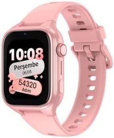 Resim ttec Kidi GPS 4G Sim Kartlı Akıllı Çocuk Saati, 2KSW02 (Balerin Pembesi) 