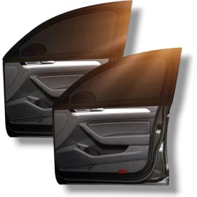 Resim Lidyahan Store Yan Cam Perdesi, Araba Cam Perdesi, Otomobil Camı Güneşliği,güneşlik Araba (2 Paket Siyah) 