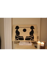 Resim Cıgılwood Medıtatıon Ahşap Bohem Tablo 