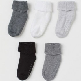 Resim MEM SOCKS 5'li Kaydırmaz Havlu Çocuk Çorabı 