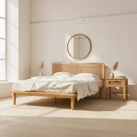 Resim Latanwood Clever Ahşap Karyola 
