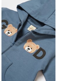 Resim BabyCosy Organik Kapüşonlu Ceket & Pantolon Takımı 001 