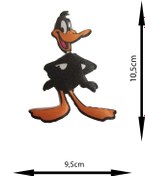 Resim REMSATİC Ütü Ile Yapışan Arma - Patch - Duffy Duck Modeli (9,5cm X 10,5cm) 