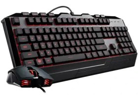 Resim CM Devastator III 7 Renkli RGB Türkçe Klavye + Mouse Seti SGB-3000-KKMF1-TU 